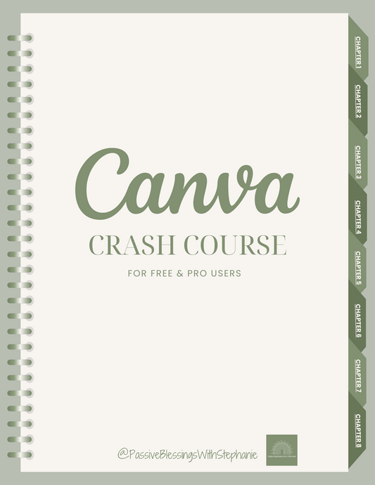 FREE Canva Crash Course eBook